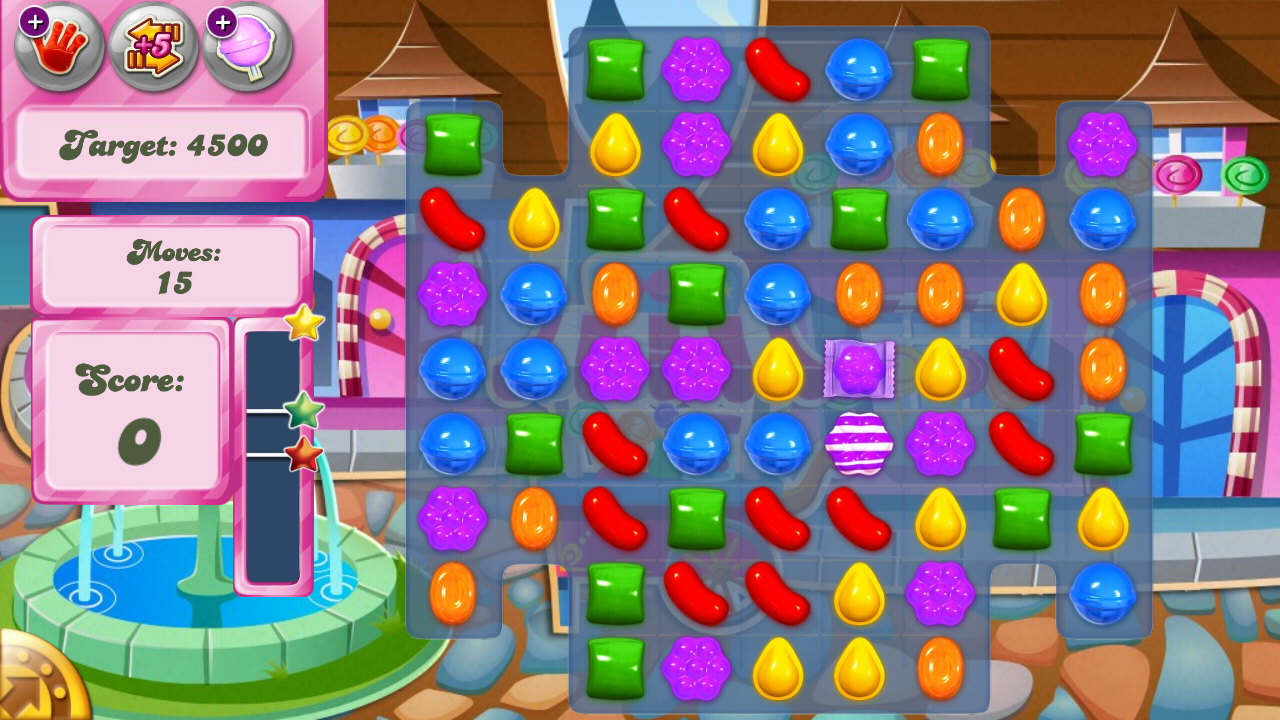 Candy Crush Saga Gameplay 