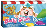 Milly on the box of real life jelly fish