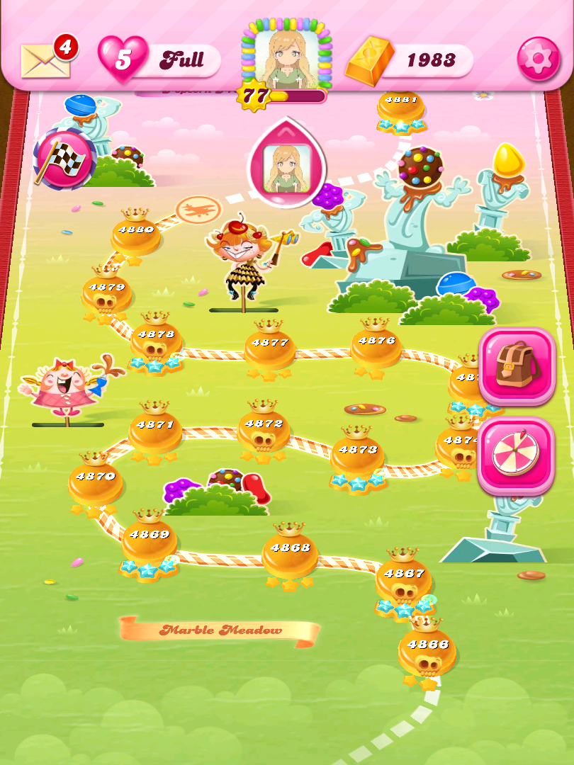 Candy crush last level 7865, Candy crush final level