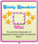 Sticky Speedster (46 KB) Champion title