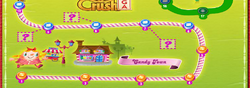 Candy Town Map