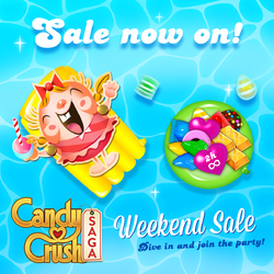 candy crush wrapped candies