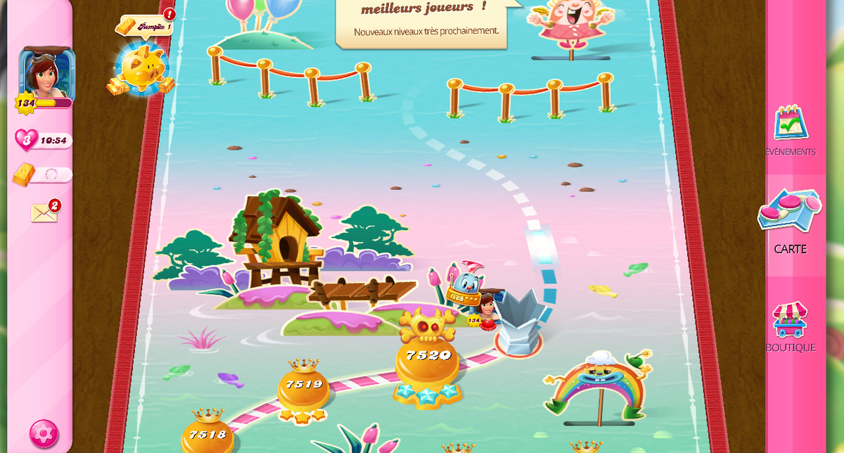 Online Game : Candy Crush Saga + etc