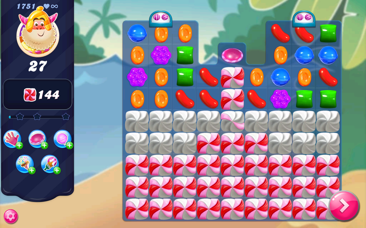 Candy Crush Saga - Remember the first 100 levels? Let's travel back and  decide which one of those four was your favorite! 💯🍭 A. Lemonade Lake  (21-35) B. Chocolate Mountain (36-50) C.