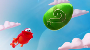 Candy frog chasing the mystery candy