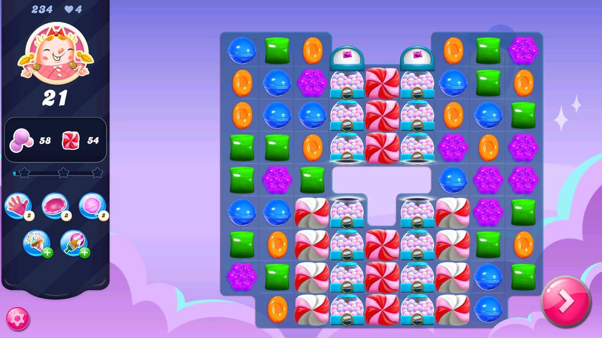 Level 234 Candy Crush Saga Wiki Fandom