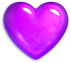 Purplecandy heart valentine