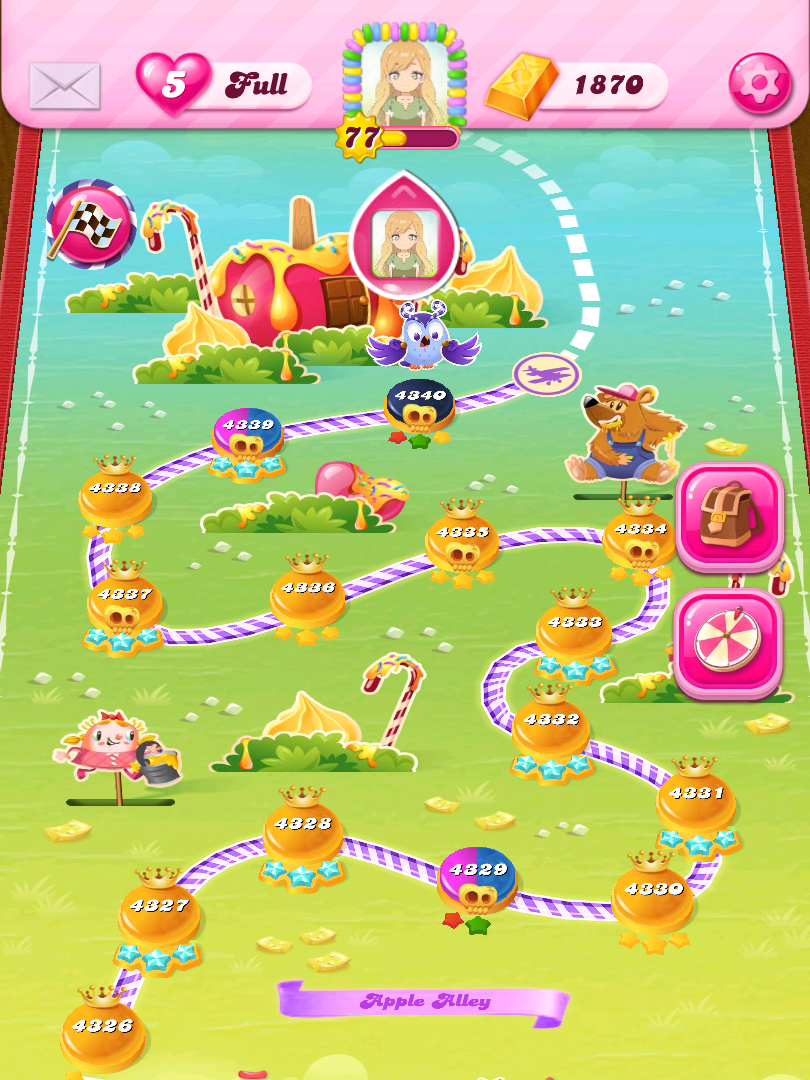 Apple Alley, Candy Crush Saga Wiki