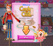 Candy Crush Saga welcome