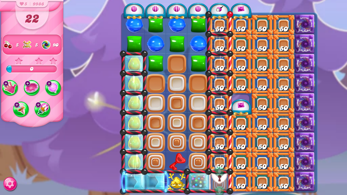 Level 9986 Candy Crush Saga Wiki Fandom