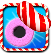 Striped Candy + Coconut Wheel combination icon