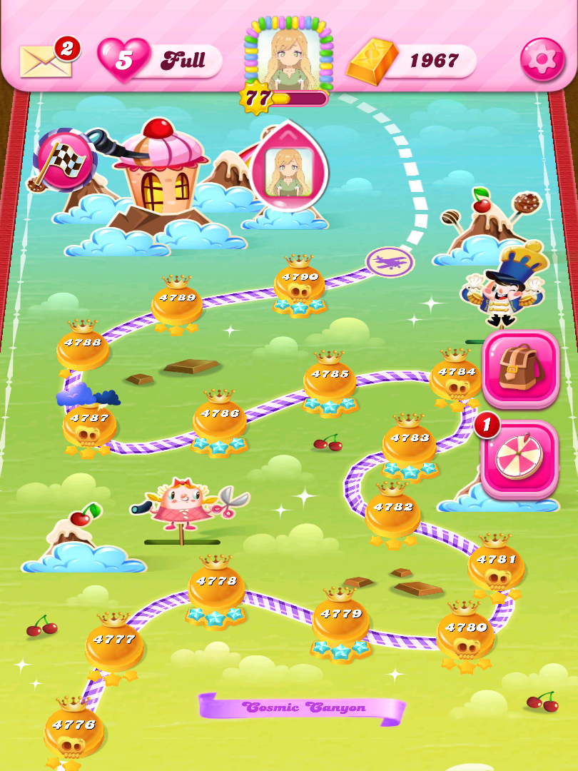 Cosmic Canyon Candy Crush Saga Wiki Fandom