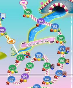 Bubblegum Bridge Map Mobile