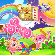 Candy Crush Saga's 2nd birthday (2014)