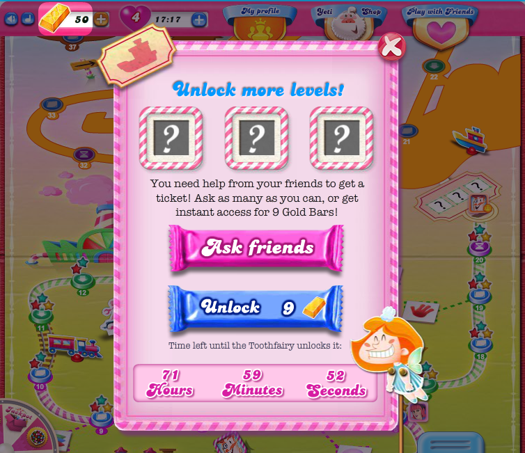 Ticket Candy Crush Saga Wiki Fandom