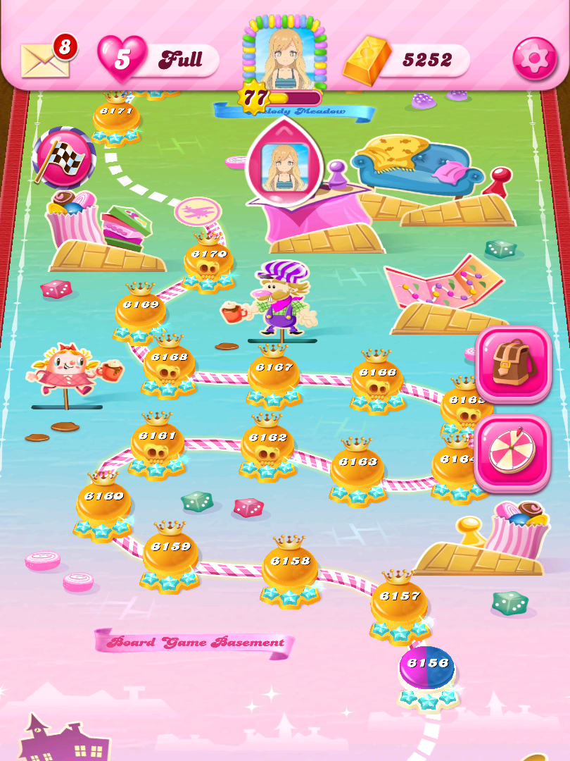 Candy Crush: The Boardgame, Board Game