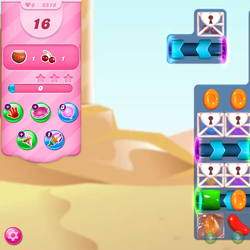 3337 Candy Crush 16 Moves
