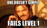 Fail level 1 meme