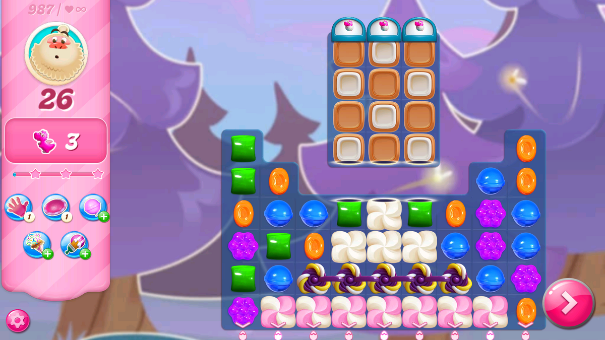 Level 987 | Candy Crush Saga Wiki | Fandom