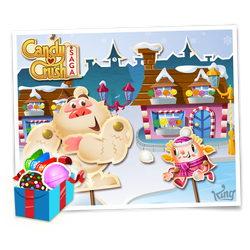 Candy Crush Saga Plush Clip On: Delicious