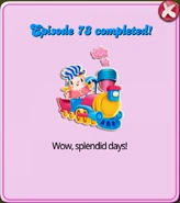 Episode 73 completed! Mobile.png (187 KB) Episode 73 completed (Mobile)