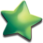 Green star for third one (unused)