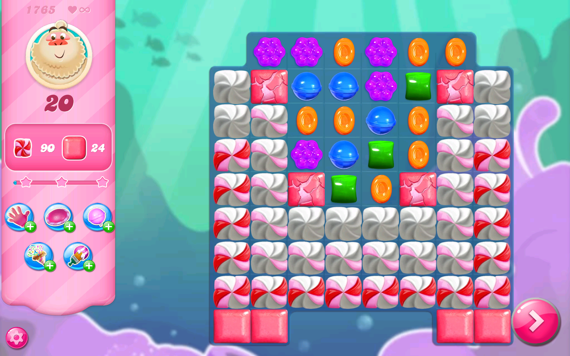 Quantas fases tem Candy Crush Saga?