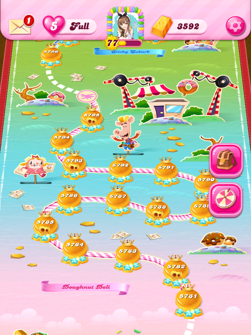 candy crush two donuts