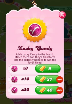 Lucky Candy Booster Candy Crush Saga Wiki Fandom