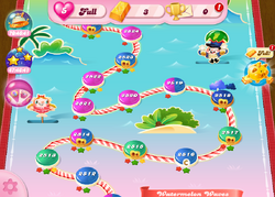 Watermelon Waves HTML5 Map