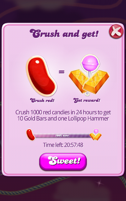 Candy Crush Soda Saga - Roses are red, Violets are blue, Collect love  letters, And unlock Sweet rewards! 💌 Event ends 9am CET on the 2nd March.  Available on mobile only from