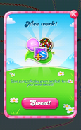 2nd reward (as Candy Bouquet)