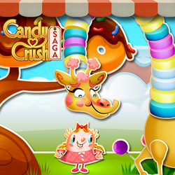 Download Unleash the Sweetness: Candy Crush Saga MOD APK Wallpaper