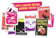 Mr. Yeti in "Win a horror poster" event