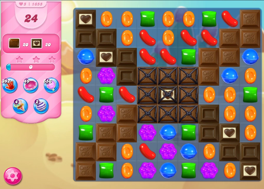 Level 1655 Candy Crush Saga Wiki Fandom