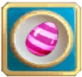 Four-charged horizontal striped candy bonbon blitz