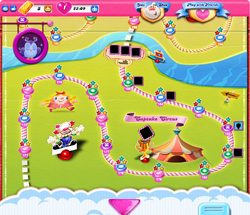 Cupcake Circus Map