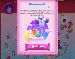 Candy Crush Saga: Odus the Owl's Dreamworld