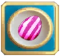 Four-charged vertical striped candy bonbon blitz