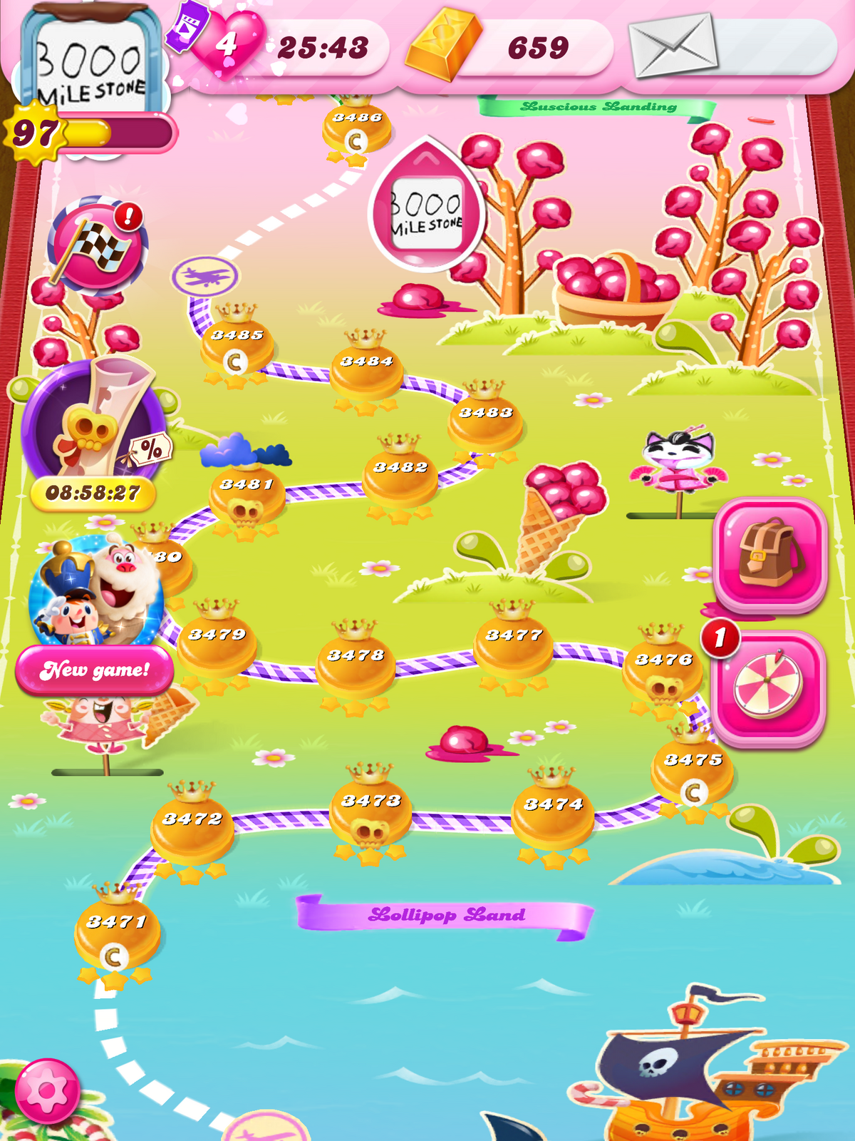 Lollipop Land Episode 233 Candy Crush Saga Wiki Fandom 1200
