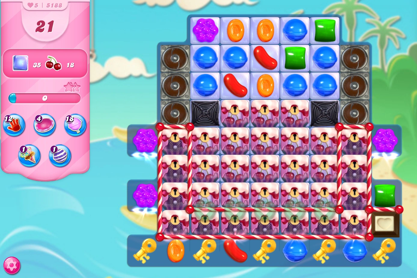 Level 5188 Candy Crush Saga Wiki Fandom