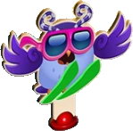 Character on map (after episode, Banana Beach)