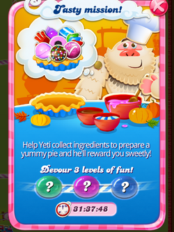 Candy Crush Saga - Yeti wants to hear from you, Crushers 💥🏆