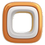 Two-layered toffee swirl