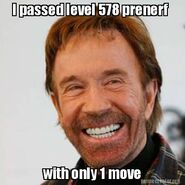 Only Chuck Norris can do this!