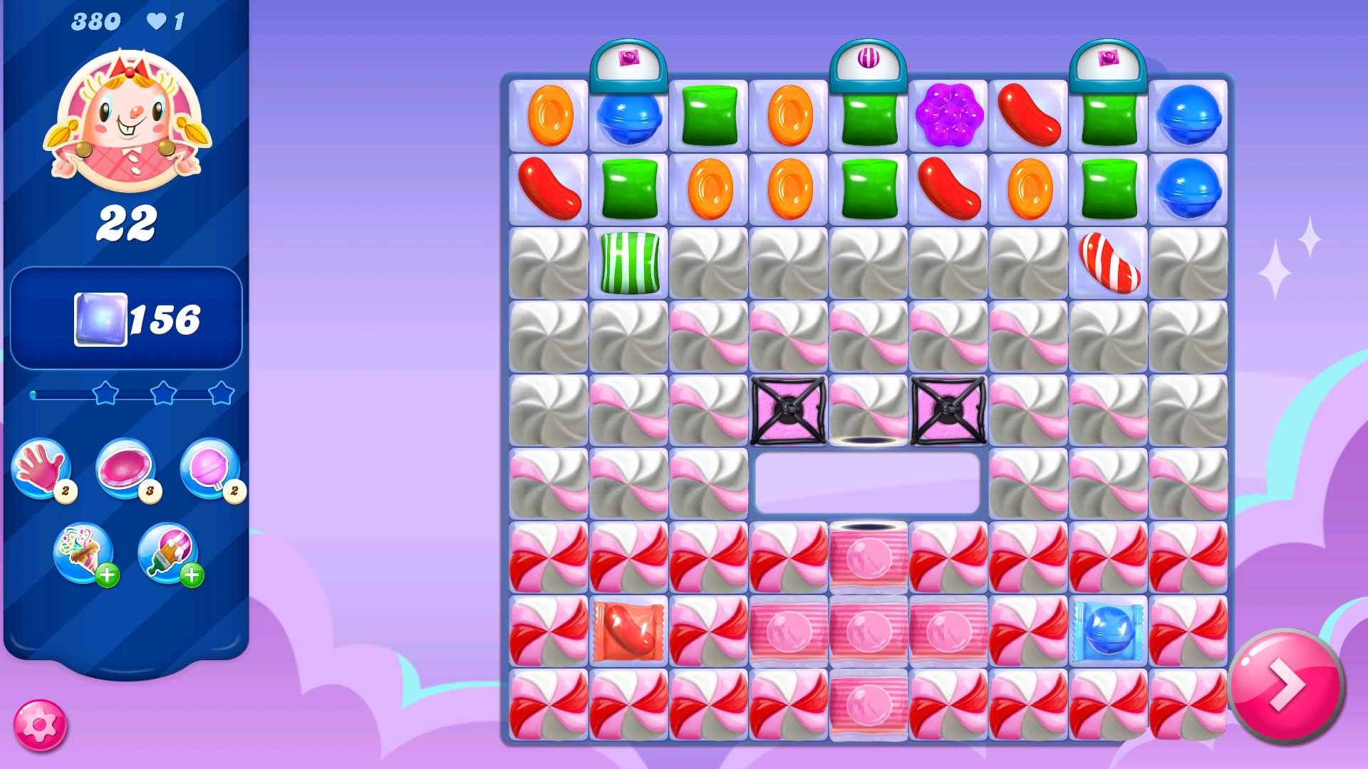 Level 380 Candy Crush Saga Wiki Fandom