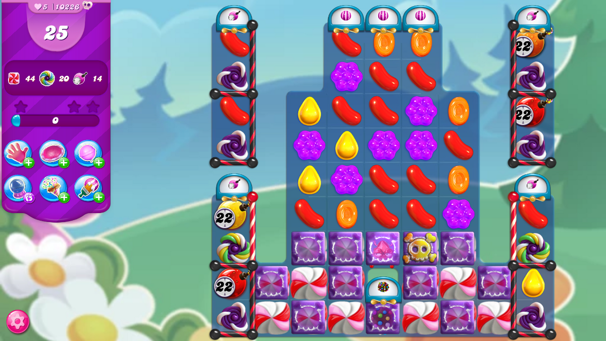 Has Anyone Noticed That World 6 of Candy Crush Saga Tooks The