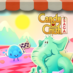 Candy Crush Saga official promotional image - MobyGames