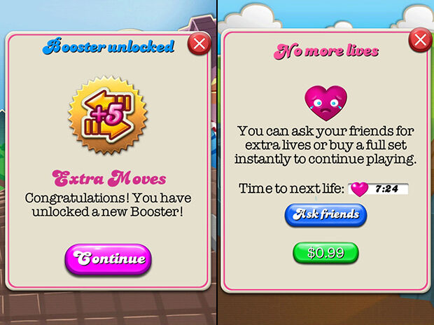 Candy Crush Saga Add Friends & Lives