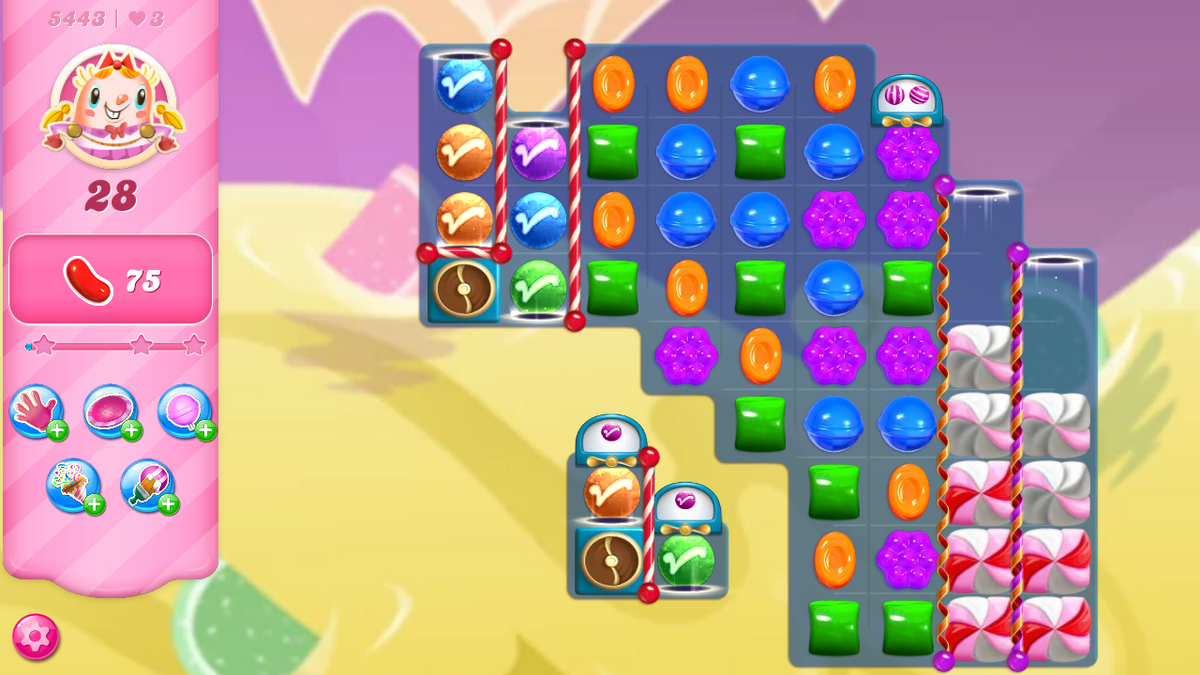 Level 5443 Candy Crush Saga Wiki Fandom